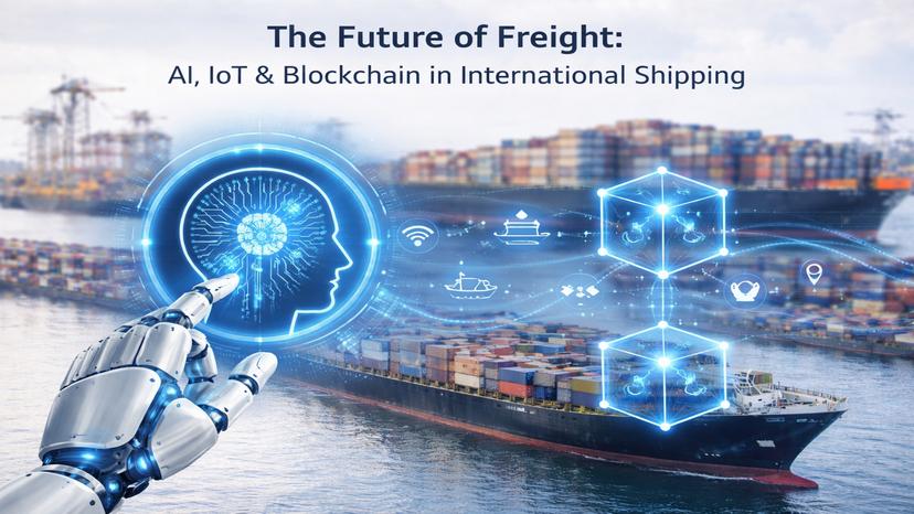 The Future of Freight: AI, IoT & Blockchain in International Shipping