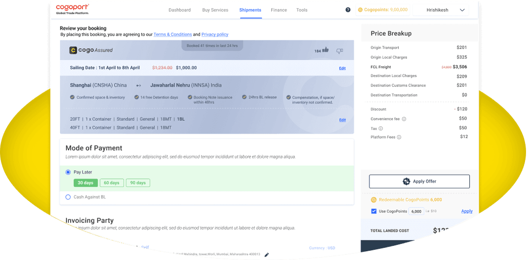 kartu pemecahan harga