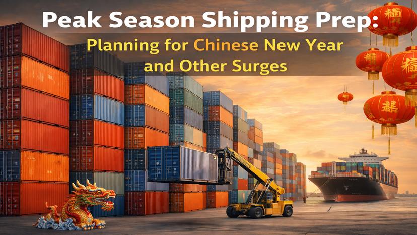 Peak Season Shipping Prep: Planning for Chinese New Year and Other Surges