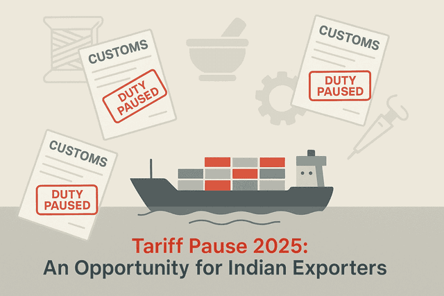 Tariff Pause: How Indian Traders Can Take Advantage