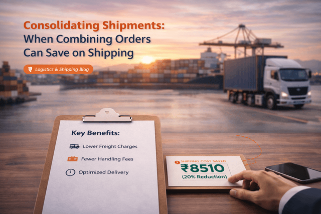 Consolidating Shipments: When Combining Orders Can Save on Shipping