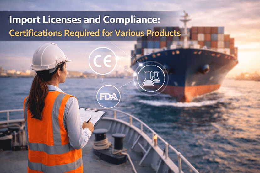 Import Licenses and Compliance: Certifications Required for Various Products