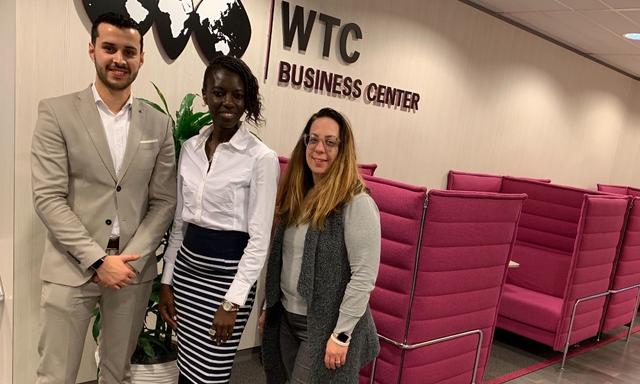 Royal Blue & Orange Trading with Cogoport